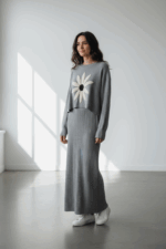 Комплет џемпер со фустан - Image 2